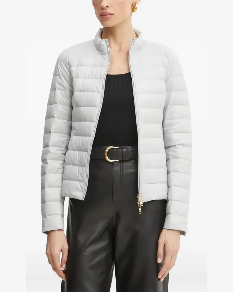 Patrizia Pepe Steppjacke mit Reißverschluss - Grau Grau