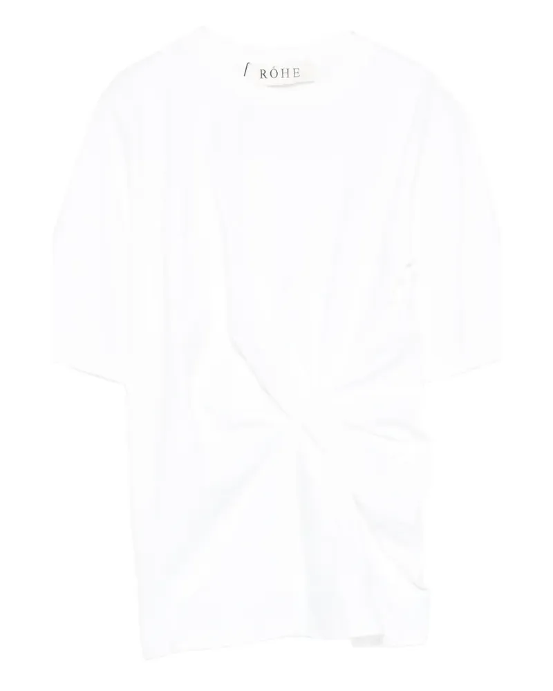 Róhe crew-neck T-shirt - Weiß Weiß