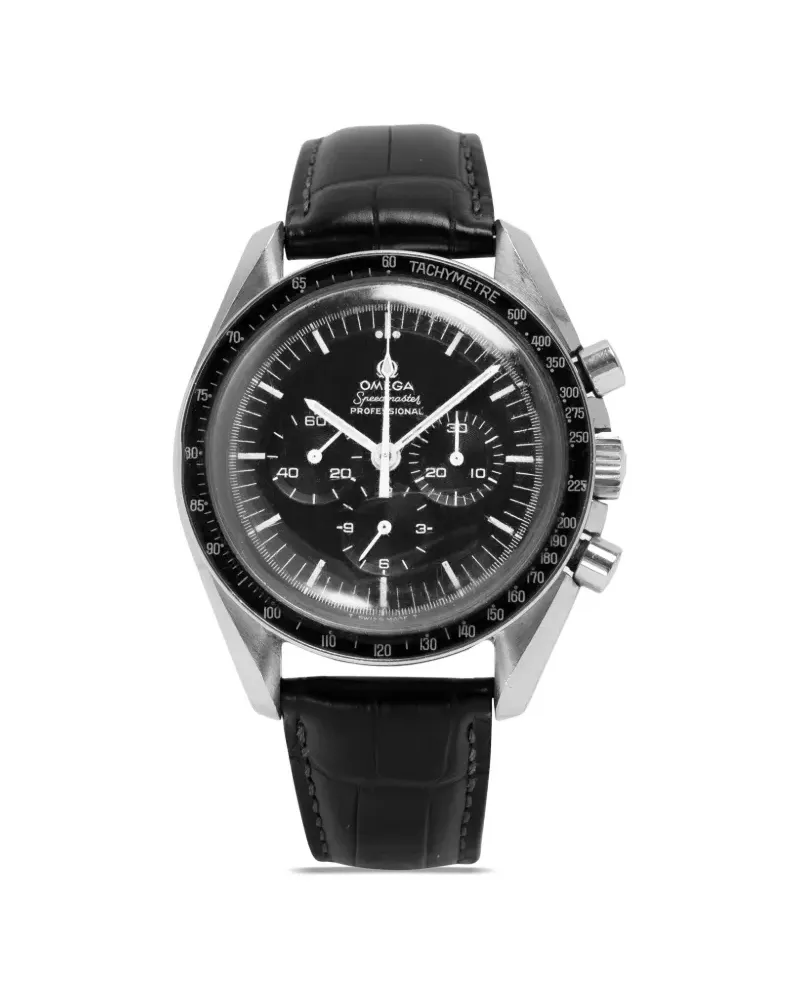Omega 1969 pre-owned Speedmaster Moonwatch 40mm - Schwarz Schwarz