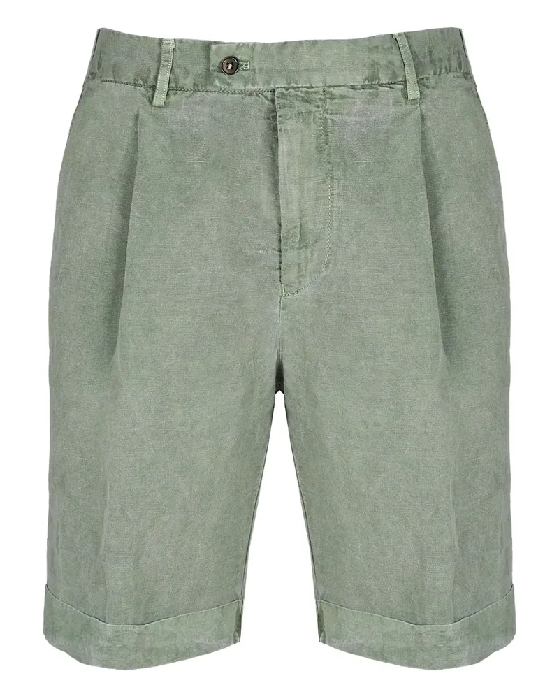 Berwich Shorts mit Faltendetail - Grün Grün