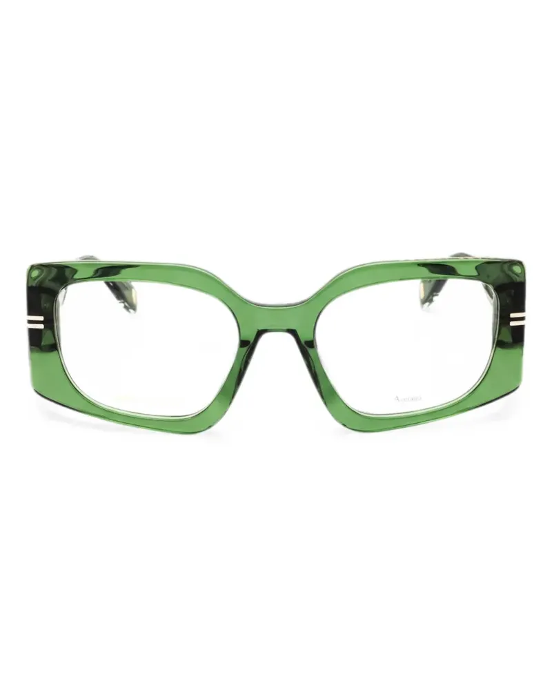 Marc Jacobs Brille mit eckigem Gestell - Grün Grün