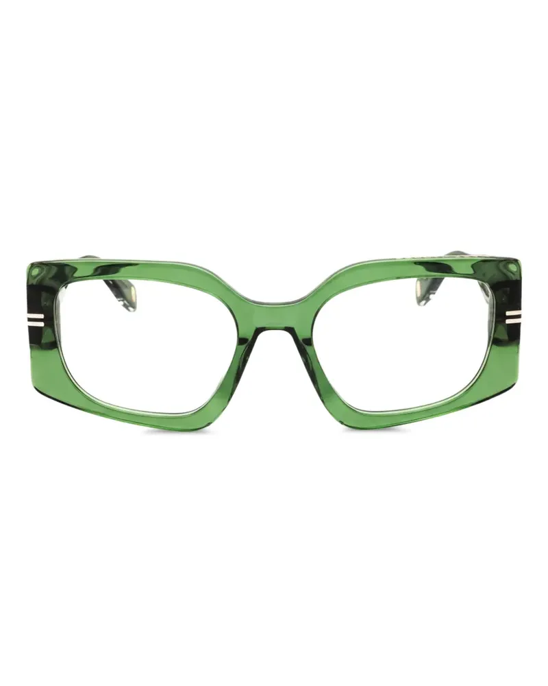 Marc Jacobs Brille mit eckigem Gestell - Grün Grün