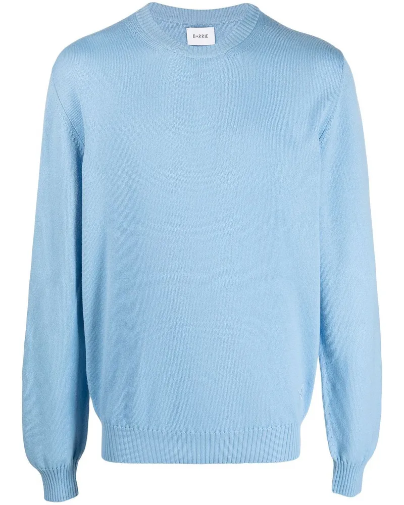 Barrie B Label Pullover aus Kaschmir - Blau Blau