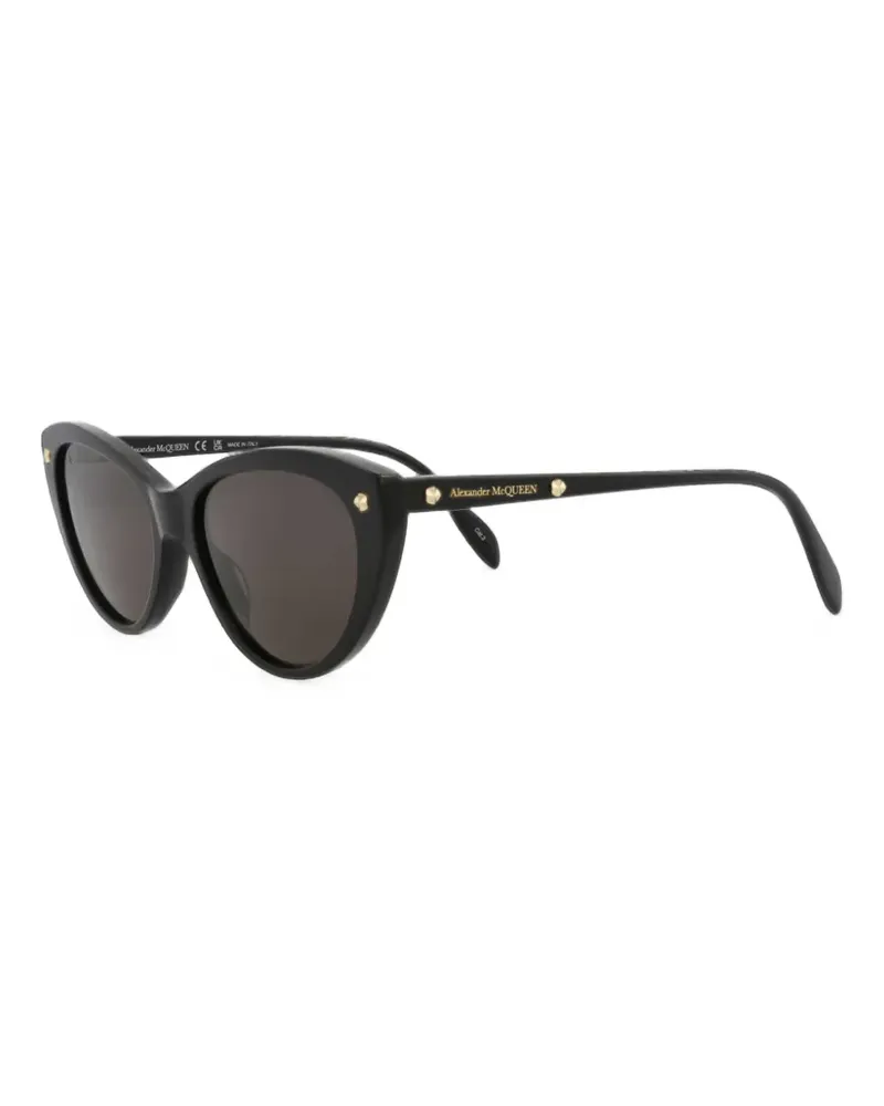 Alexander McQueen cat-eye tinted sunglasses - Schwarz Schwarz