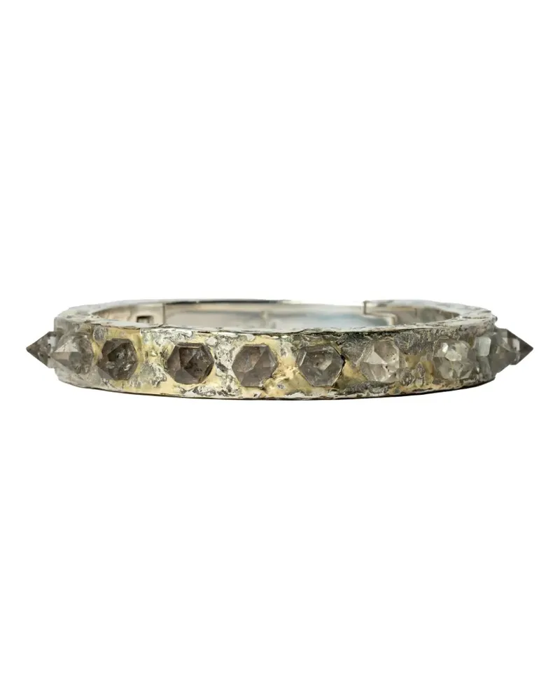 Parts Of Four Armband mit spitzen Nieten - Silber Silber