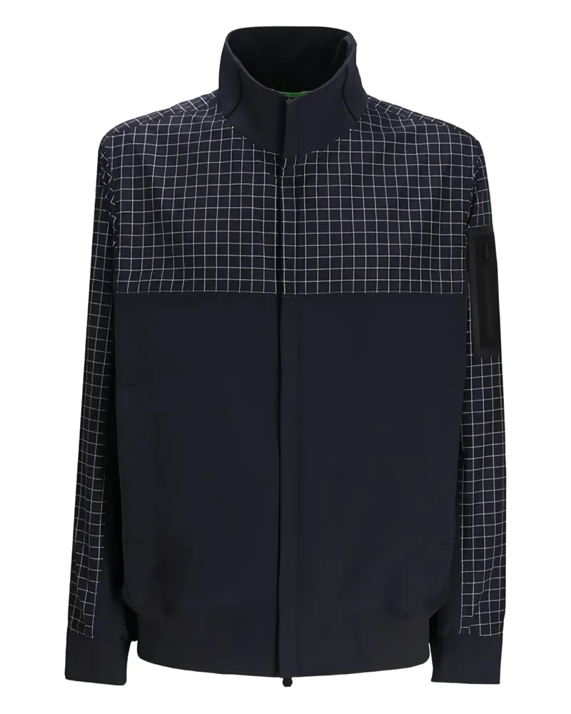HUGO BOSS Jacke mit Gittereinsatz - Blau Blau