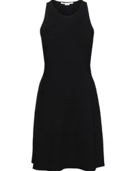 Stella McCartney Kleid mit rundem Ausschnitt Schwarz