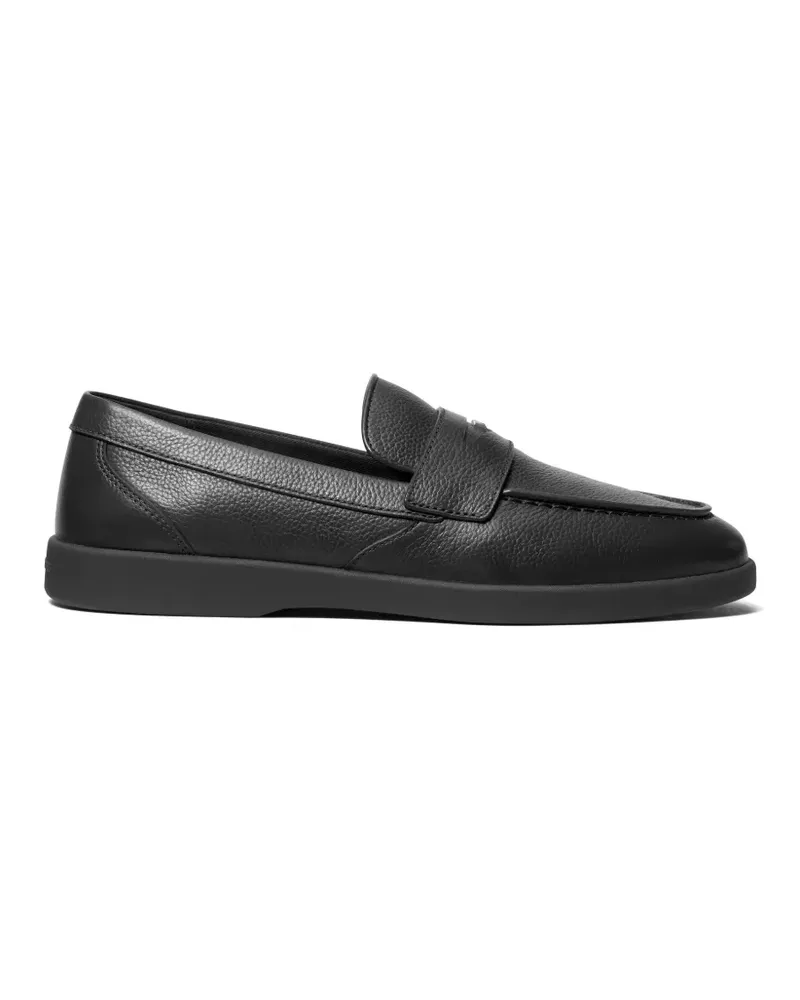 Michael Kors Wesley Loafer mit Logo - Schwarz Schwarz