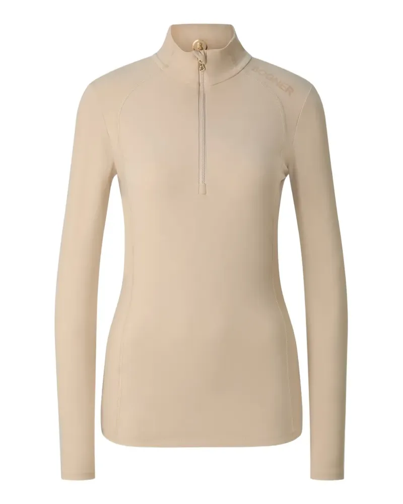 Bogner Medita logo-print base layer - Nude Nude
