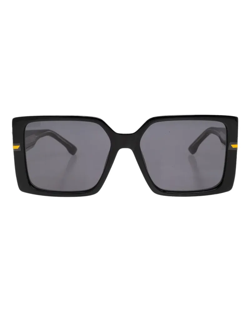 Victoria Beckham geometric square-frame sunglasses - Schwarz Schwarz