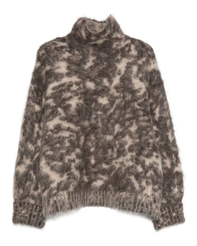 Joseph Esme Pullover mit Leopardenprint - Nude Nude