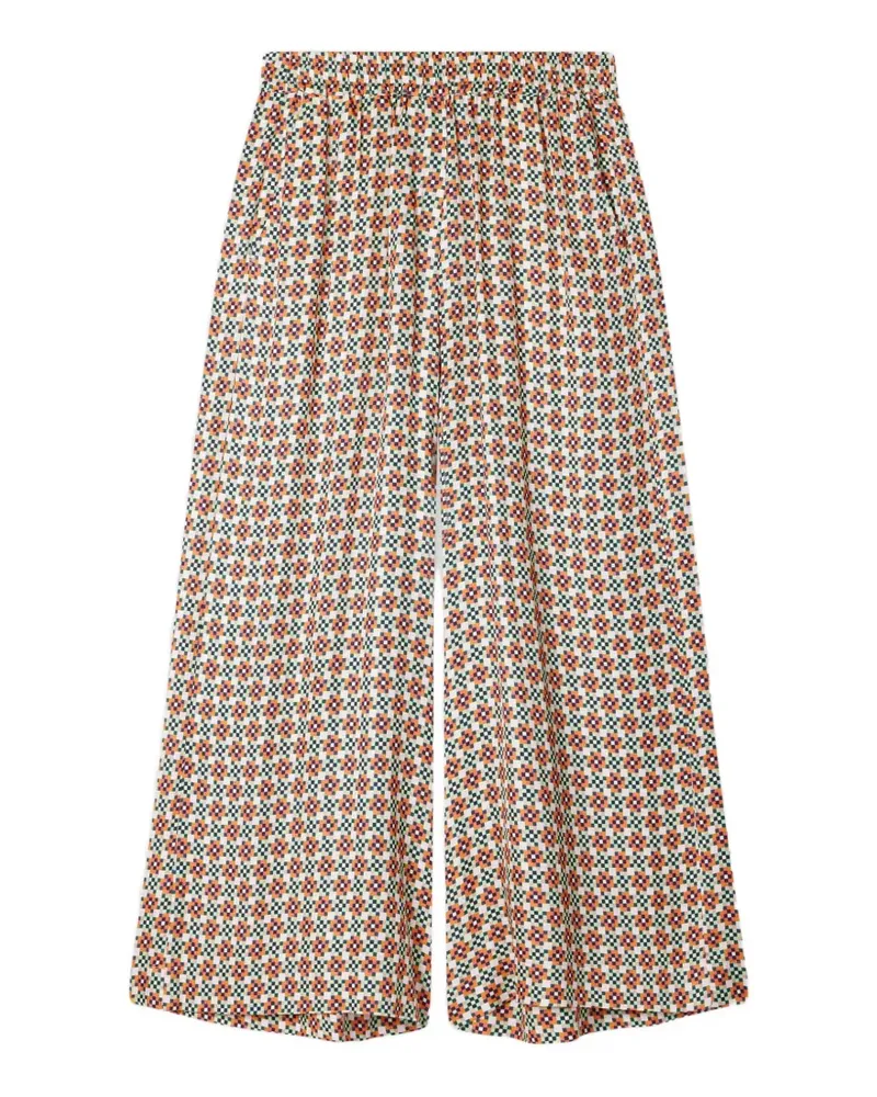 Paul Smith Hose mit geometrischem Print - Nude Nude