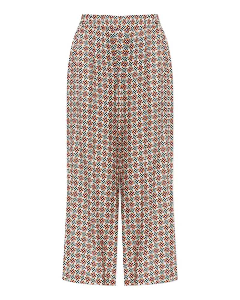 Paul Smith Hose mit geometrischem Print - Nude Nude