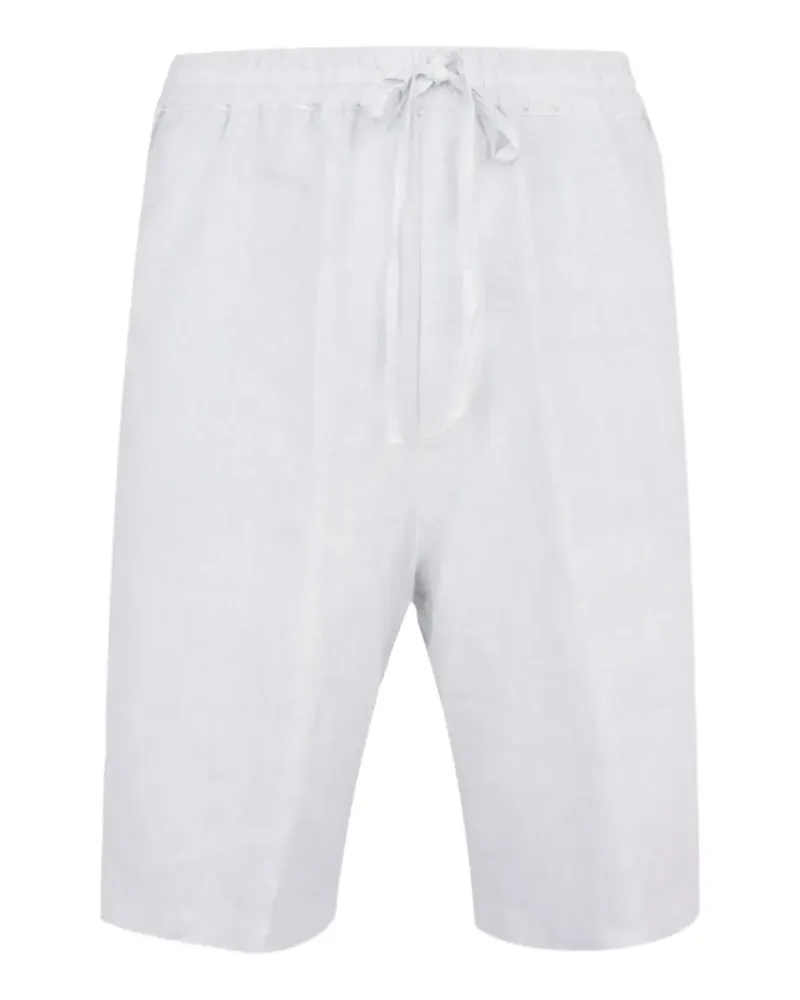 120% Lino Bermudas mit Kordelzug - Weiß Weiß