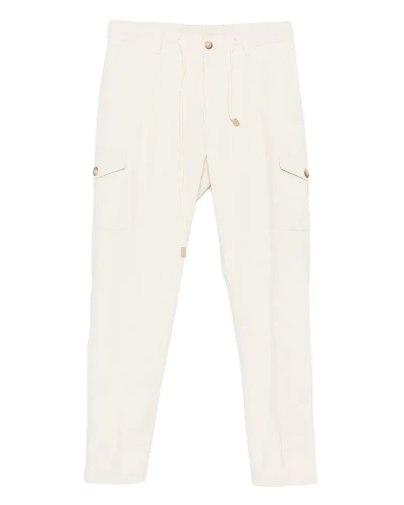 Gran Sasso Cargohose mit Kordelzug - Nude Nude