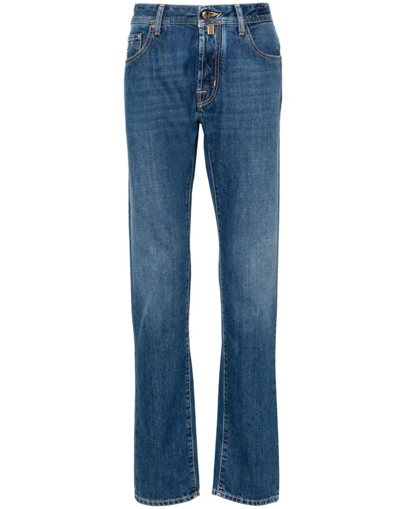 Jacob Cohën Bard Slim-Fit-Jeans - Blau Blau