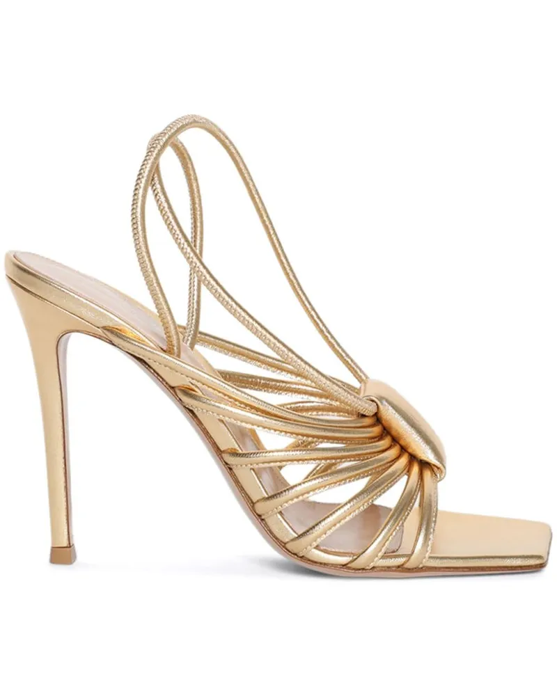 Gianvito Rossi Hellen Riemensandalen 105mm - Gold Gold