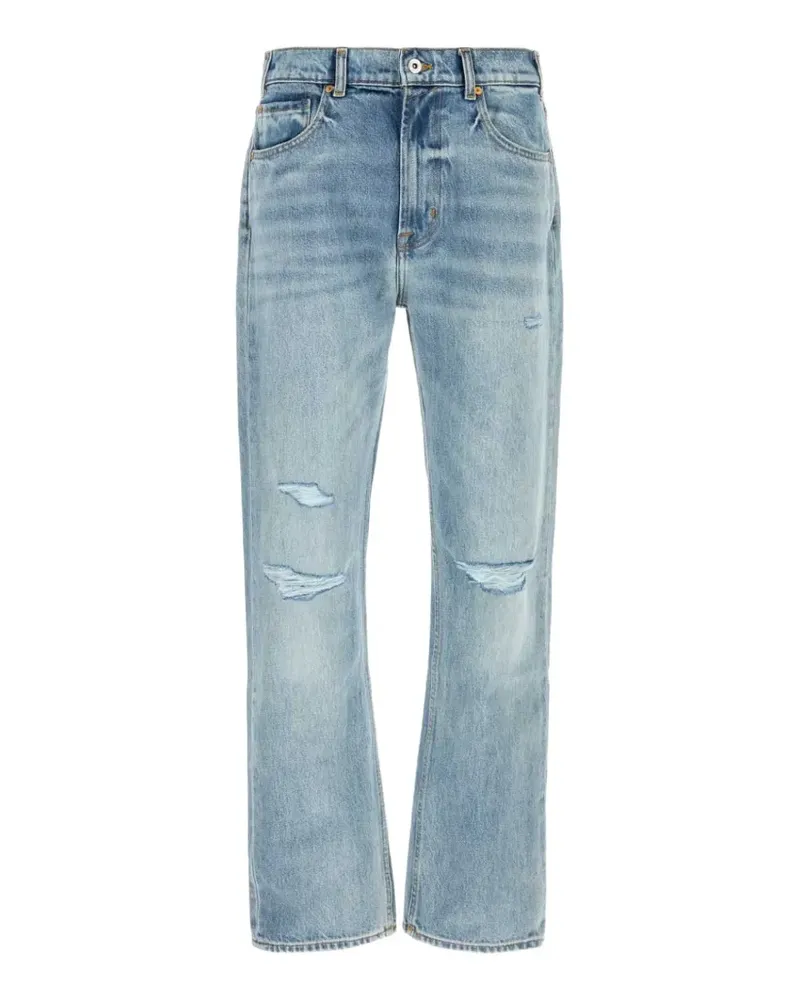 7 for all mankind distressed denim jeans - Blau Blau