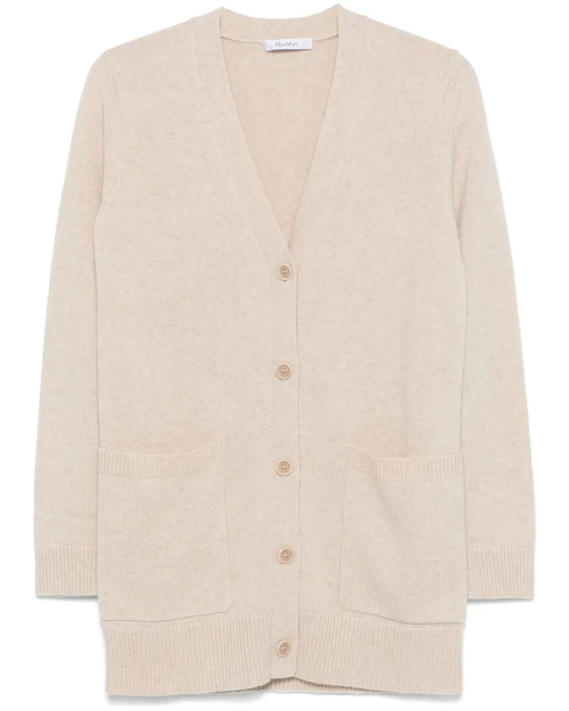 Max Mara Villar Cardigan - Nude Nude