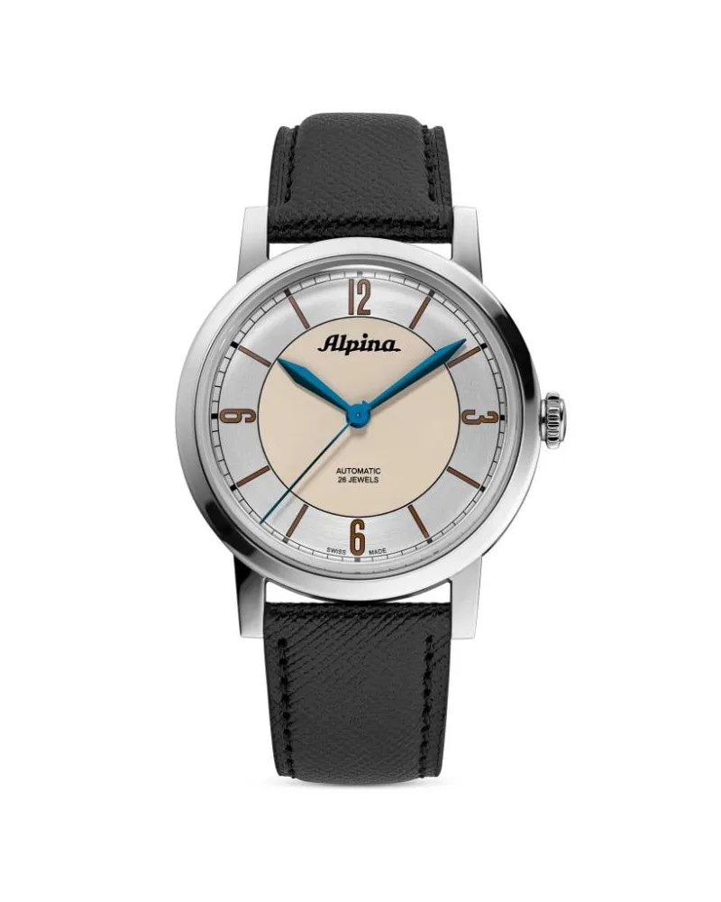 Alpina Watches Heritage Automatic 38mm - Silber Silber