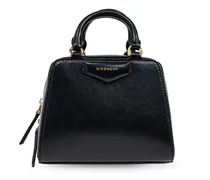 Nano Antigona Cube Tote Bag - Schwarz