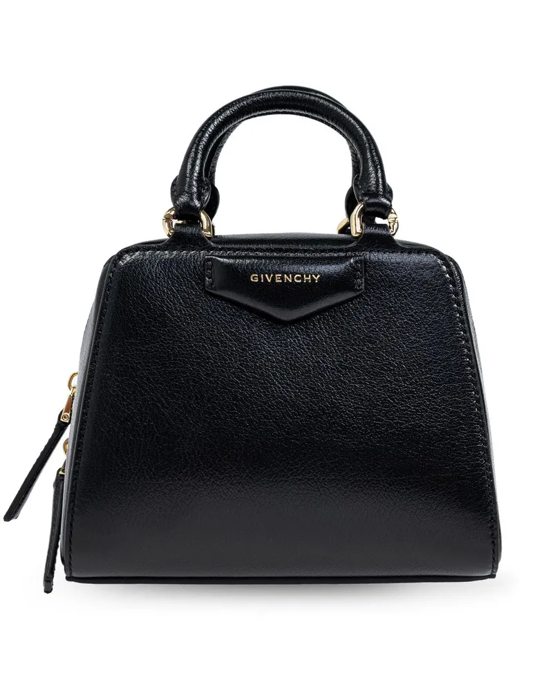 Givenchy Nano Antigona Cube Tote Bag - Schwarz Schwarz