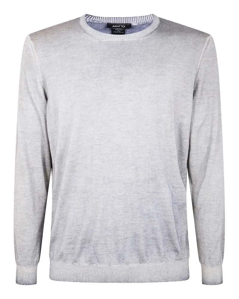 Avant Toi Kaschmirpullover mit Rundhalsausschnitt - Grau Grau