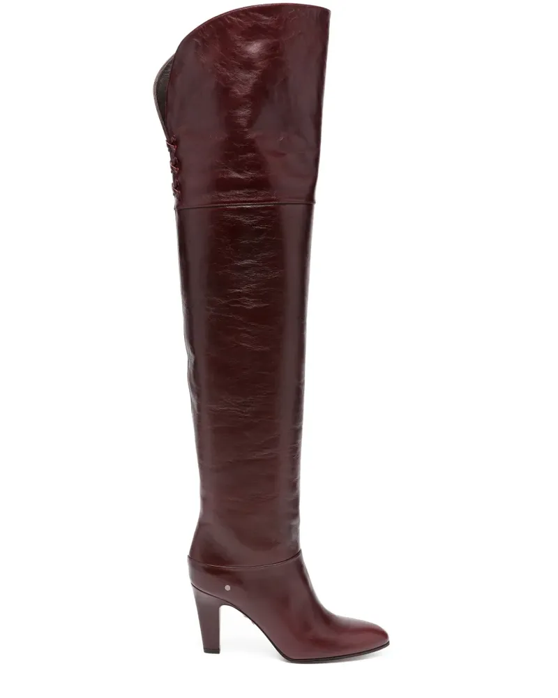Chloé Eve Stiefel aus Leder 90mm - Rot Rot