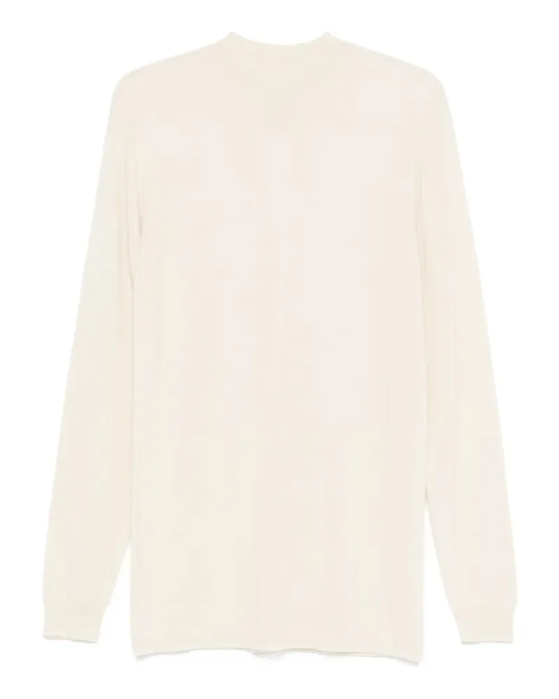 Rick Owens Langarmshirt aus Wolle - Nude Nude