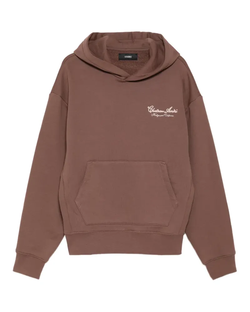 Amiri Chateau hoodie - Braun Braun