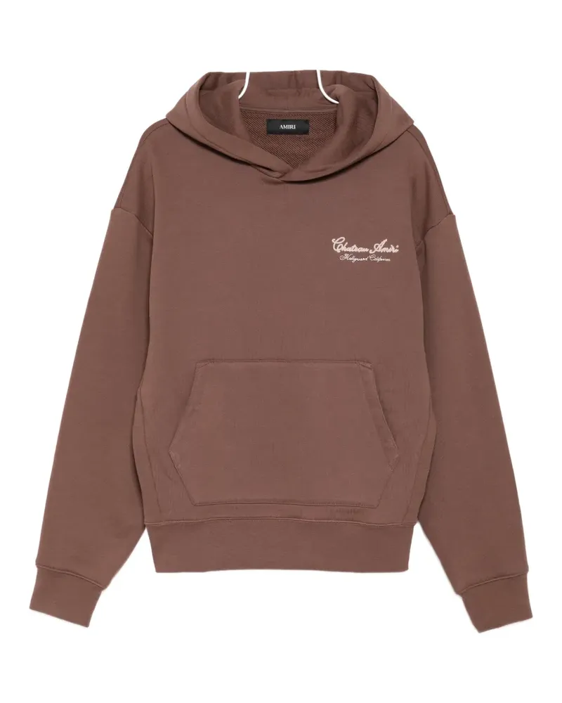 Amiri Chateau printed hoodie - Braun Braun