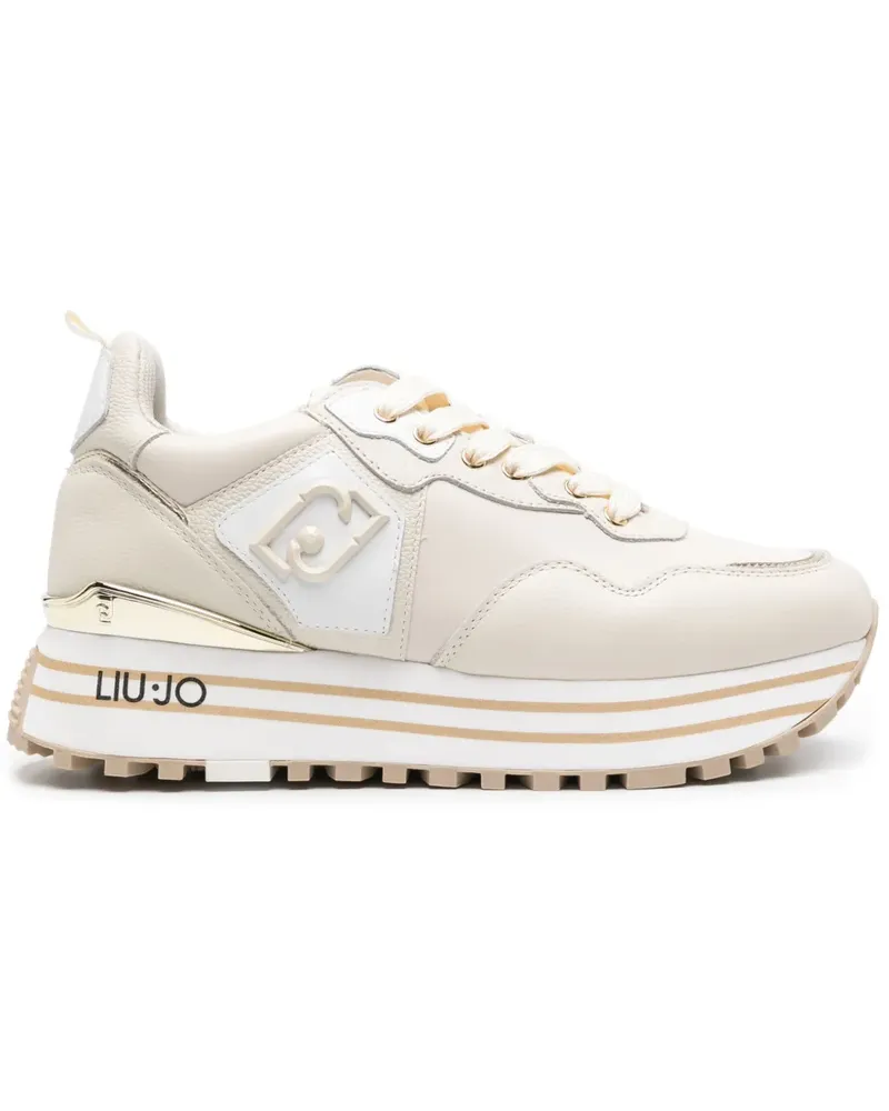 Liu Jo Maxi Wonder Sneakers - Nude Nude