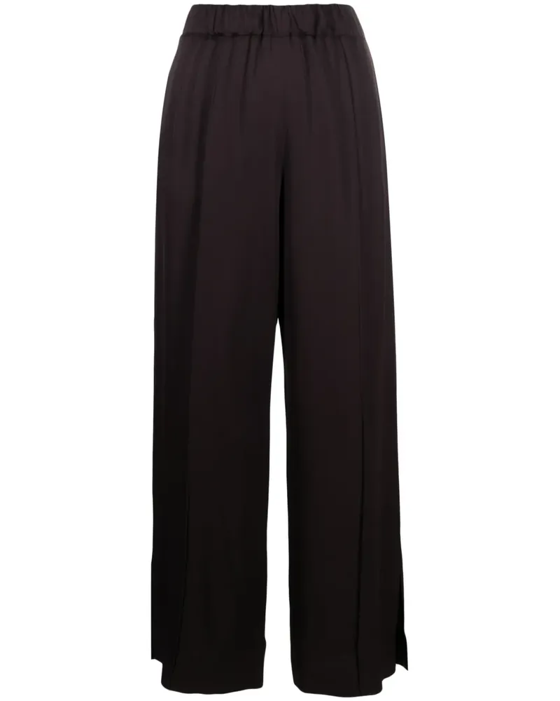 Jil Sander Weite Hose mit Stretchbund - Braun Braun