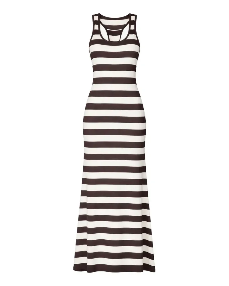 Monse striped racerback dress - Braun Braun