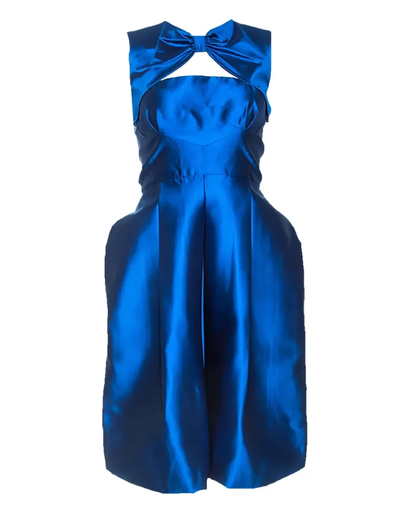 Dsquared2 Pre-owned Minikleid mit Cut-Out - Blau Blau