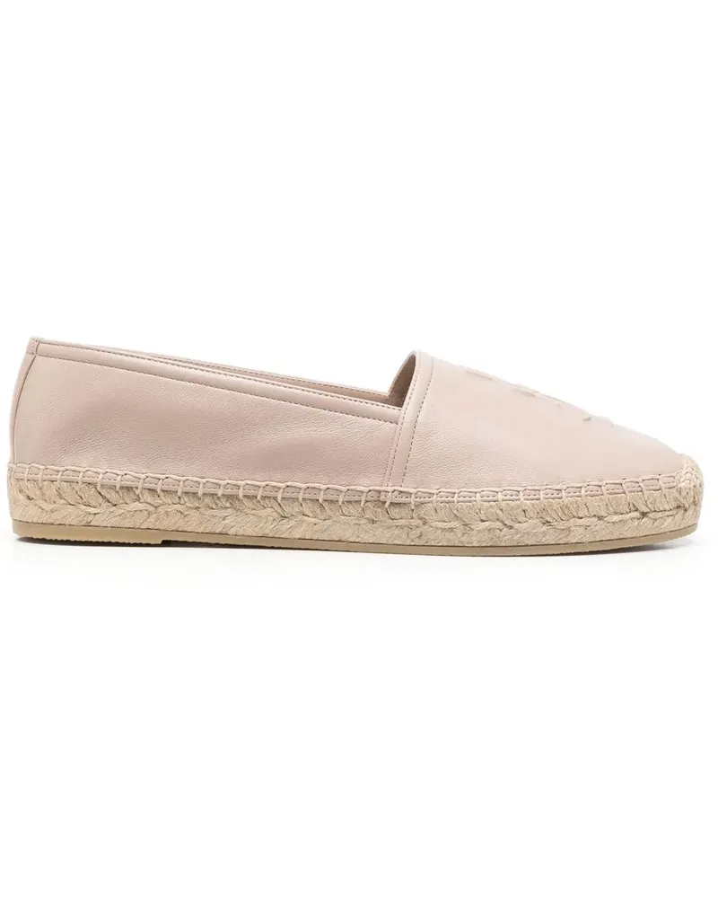 Saint Laurent Cassandre Espadrilles - Nude Nude