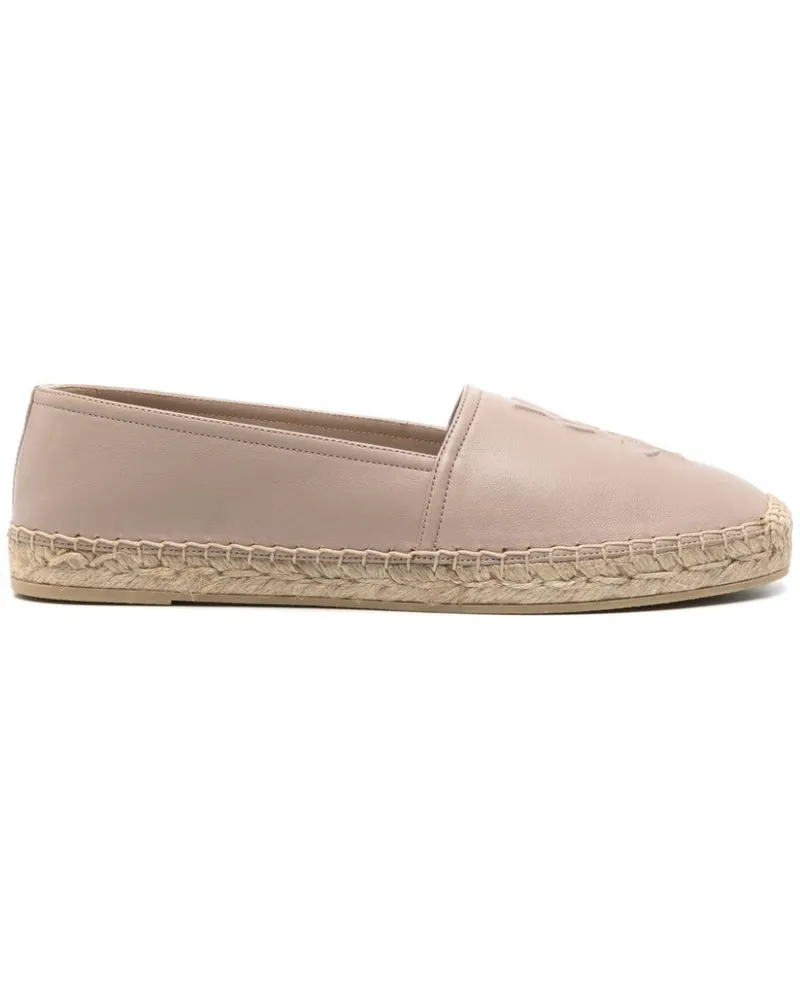 Saint Laurent Cassandre Espadrilles - Nude Nude