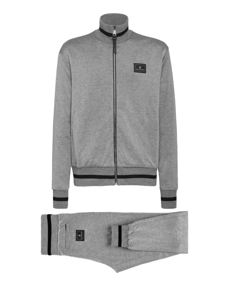 Billionaire stripe-detail tracksuit - Grau Grau