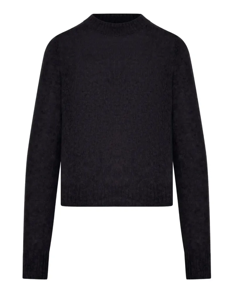 Lisa Yang The Solene ribbed-trim knitted sweater - Schwarz Schwarz