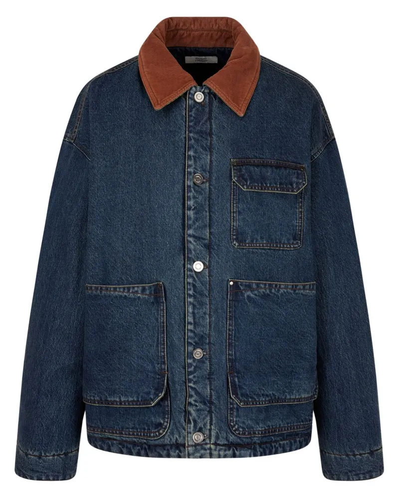STUDIO TOMBOY Daunenjacke aus Denim - Blau Blau