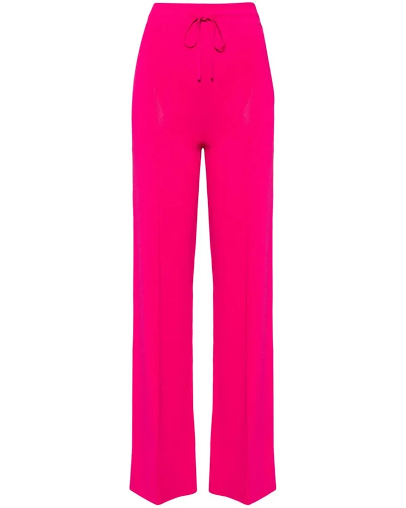 Ermanno Scervino Hose mit dekorativer Naht Rosa