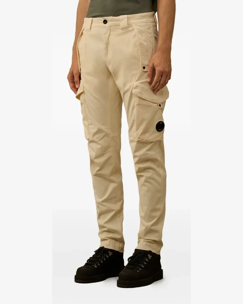 C.P. Company Cargohose mit Linsen-Detail - Nude Nude