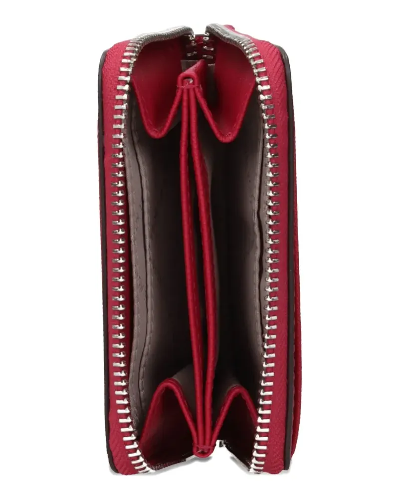 Michael Kors cross-hatch cardholder - Rot Rot