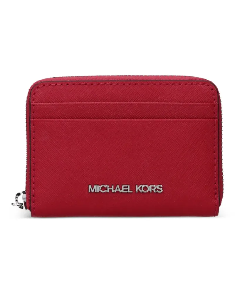 Michael Kors cross-hatch cardholder - Rot Rot
