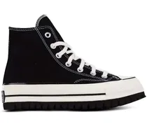 Chuck 70 Sneakers mit Plateau - Schwarz