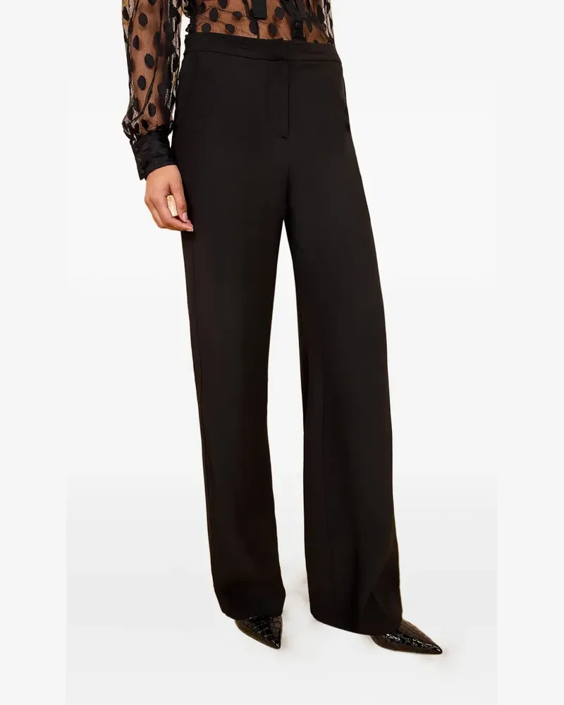 Ulla Johnson Ollie Hose mit hohem Bund - Schwarz Schwarz