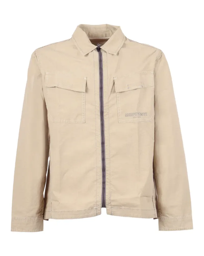Murphy & Nye Topside Ripstop-Jacke - Nude Nude