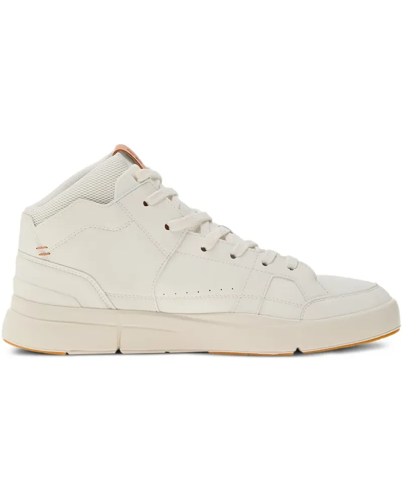 ON High-Top-Sneakers mit Schnürung - Weiß Weiß