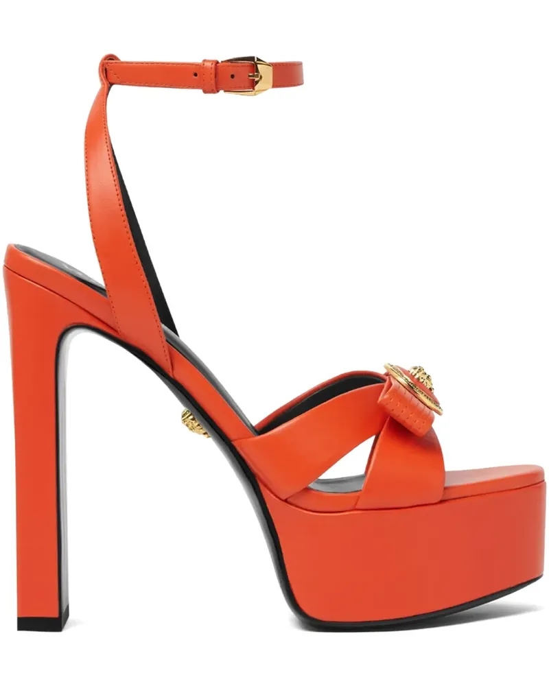 Versace Gianni Ribbon Sandalen 140mm - Orange Orange