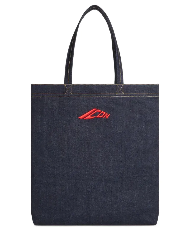 Dsquared2 Icon Tote Bag - Blau Blau